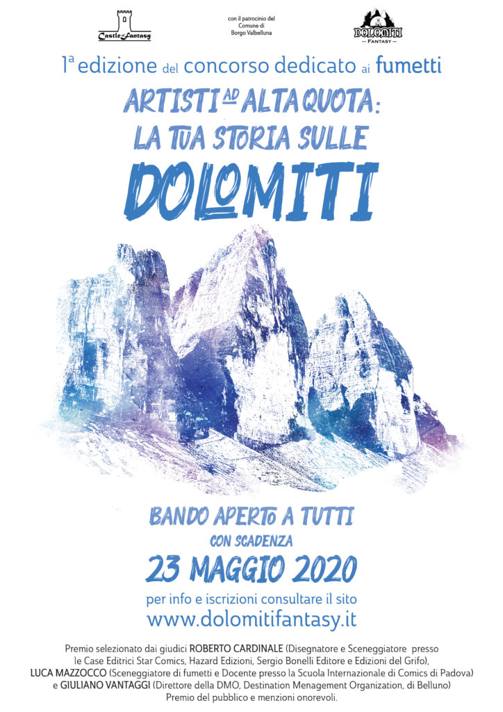 Locandina Concorso fumetti 2020
